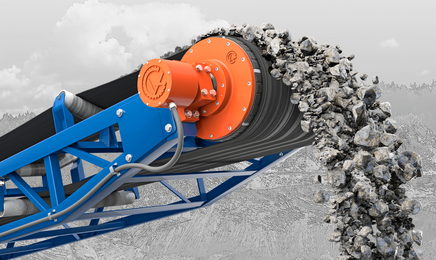 ssv series drum motor