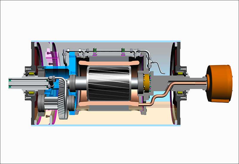 Drum Motor (Motorized Pulley) Van der Graaf